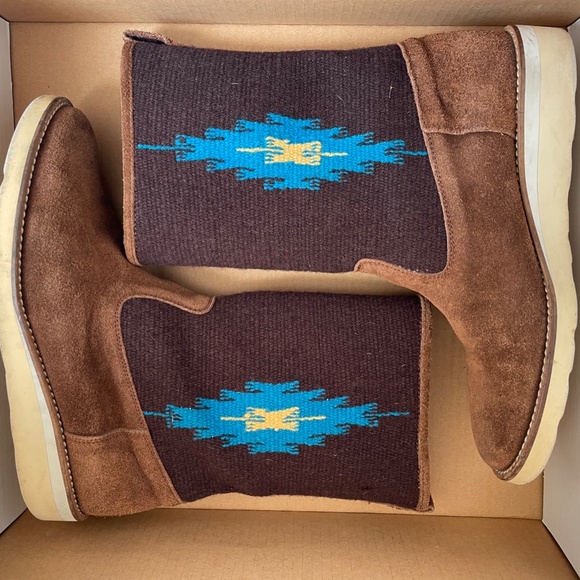 Limited Edition🔸Ortega x Unionmade x Modern work🔸Wool Chimayo Boots🔸Vintage - Picture 10 of 10